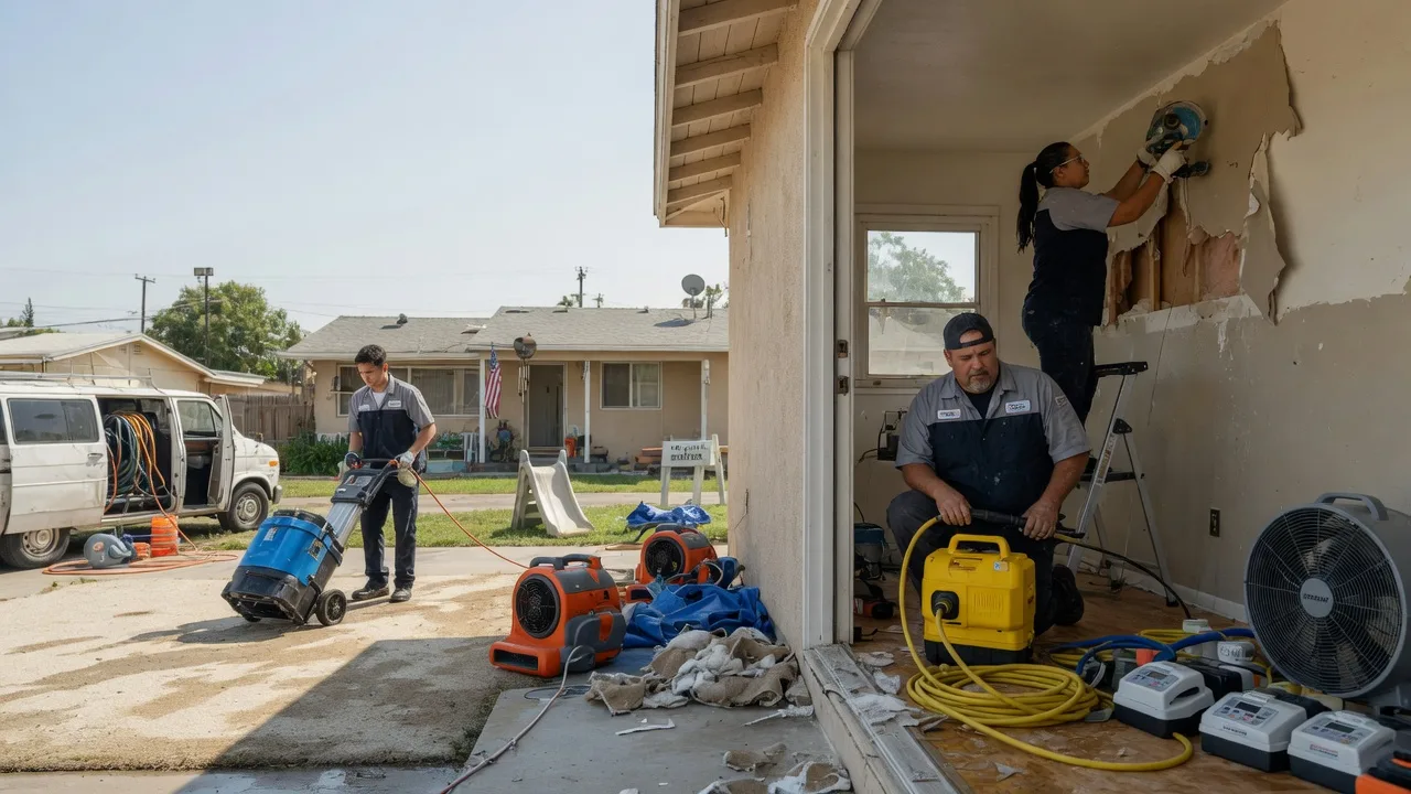 Water Damage Restoration in Cressey, CA near me